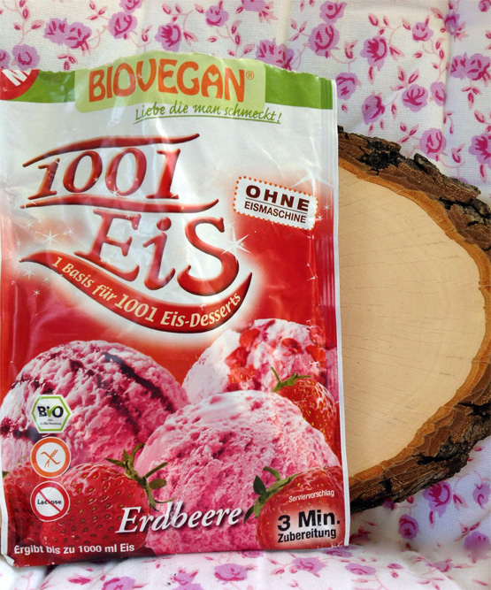 1001 Erdbeereis ohne Eismaschine von Biovegan - Vegangusto