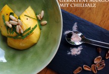 gebratene Mango mit Chilisalz & Vanille