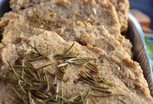 schnelle Quinoa - Rosmarinfladen (gf)