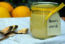 Lemon Curd, ohne Soja mit Agavendicksaft gesüßt